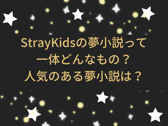 StrayKids　夢小説